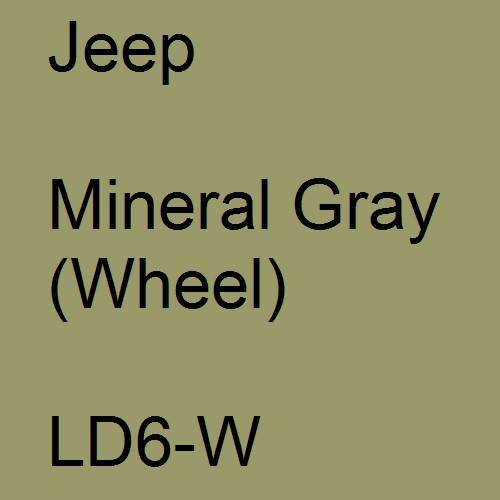 Jeep, Mineral Gray (Wheel), LD6-W.